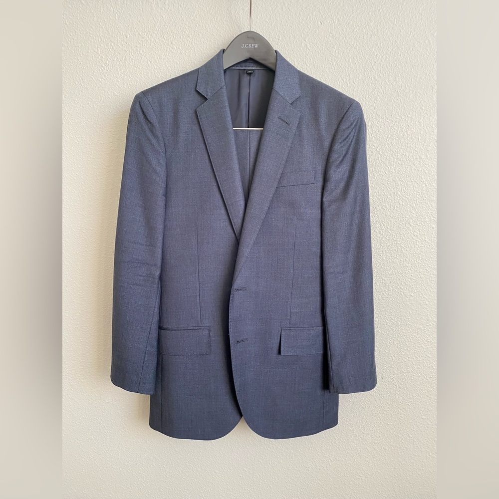 J. Crew Navy Ludlow Suit; Pants 28 x 30”